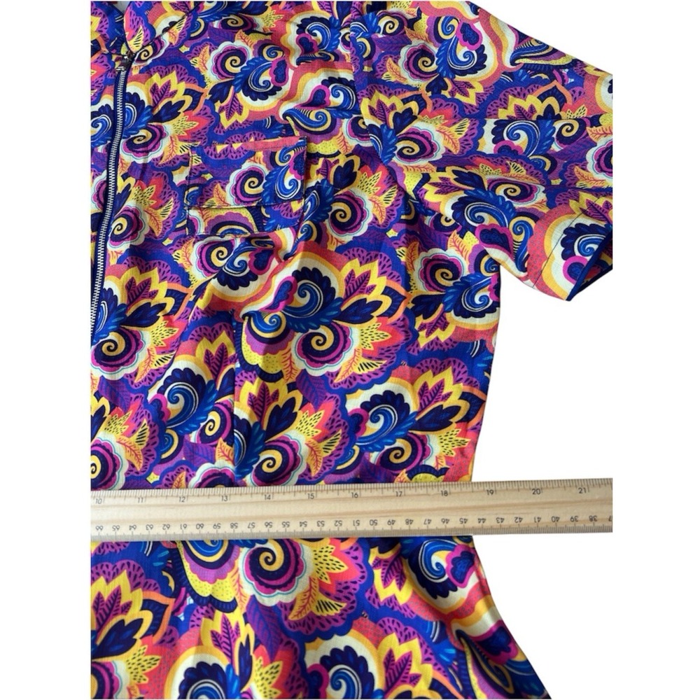 Maxi Dress XXL Rainbow Multicolor Women Boho Retro Festival Pride Audrey K Indie - Picture 3 of 9